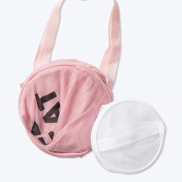 VS Pink Laundry Basket and Wash Bag - Picture 3 of 3